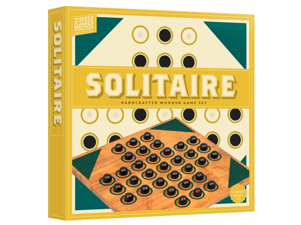 Solitaire | Handcrafted Wooden Game