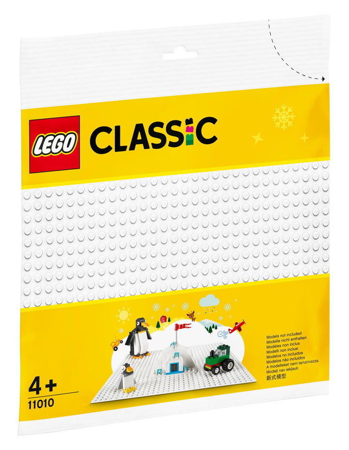 Lego | Classic | 11010 |  White Base Plate