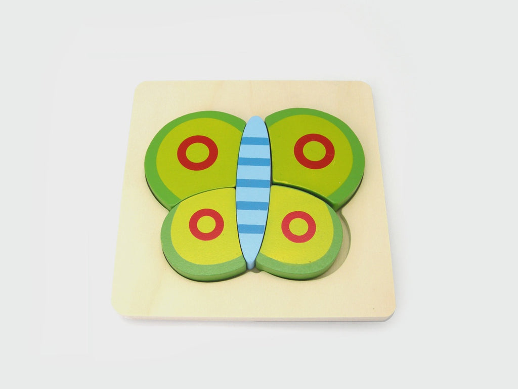 Kaper Kidz | Wooden Jigsaw | Chunky Butterfly