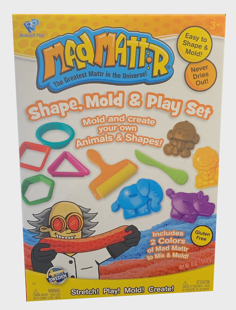 Mad Matter | Shape, Mold & Play Set