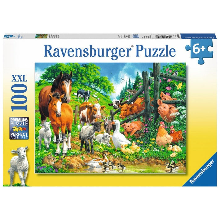 Ravensburger | 100pc |106899 | Animal Get Together