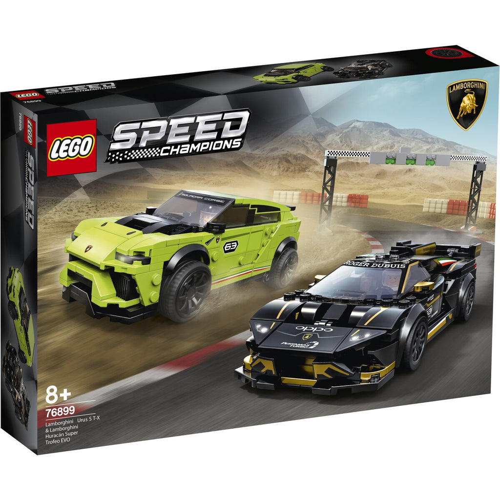 Lego | Speed Champions | 76899 Lamborghini Urus ST-X & Lamborghini Huracan Super Trofeo EVO