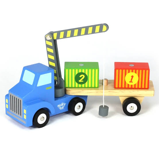 Tooky Toys | Wooden Container Loader