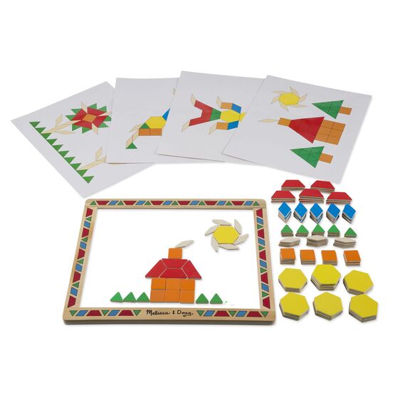 Melissa & Doug | Magnetic Pattern Block Kit