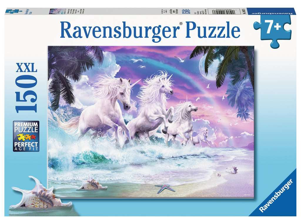 Ravensburger | 150pc |100576 | Unicorns At The Beach