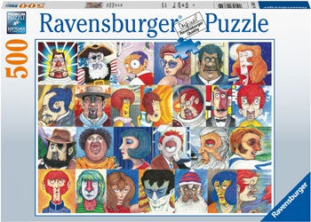 Ravensburger | 500pc | 168309 Typefaces