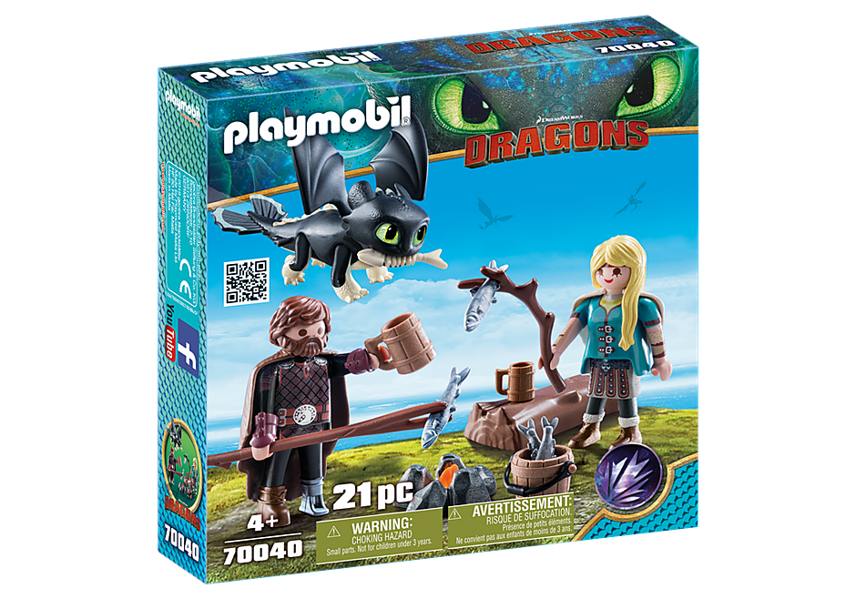 Playmobil | Dragons | 70040 Hiccup and Astrid