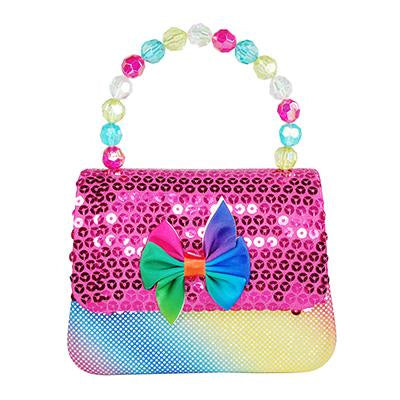 Pink Poppy | Rainbow Mermaid Handbag | BAJ065M