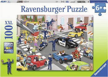 Ravensburger | 100pc |104017 | Police Patrol
