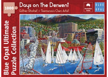 Blue Opal | 1000 pc | Esther Shohet | Tasmania's Own Artist | Days on the Derwent