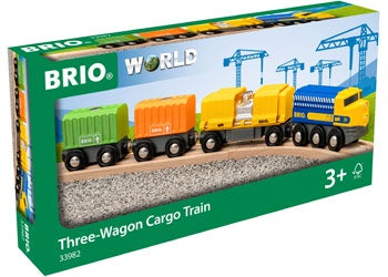 Brio | Trains | Three Wagon Cargo Train