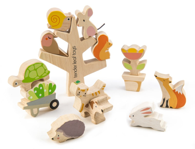 Tenderleaf Toys | Stacking Garden Friends