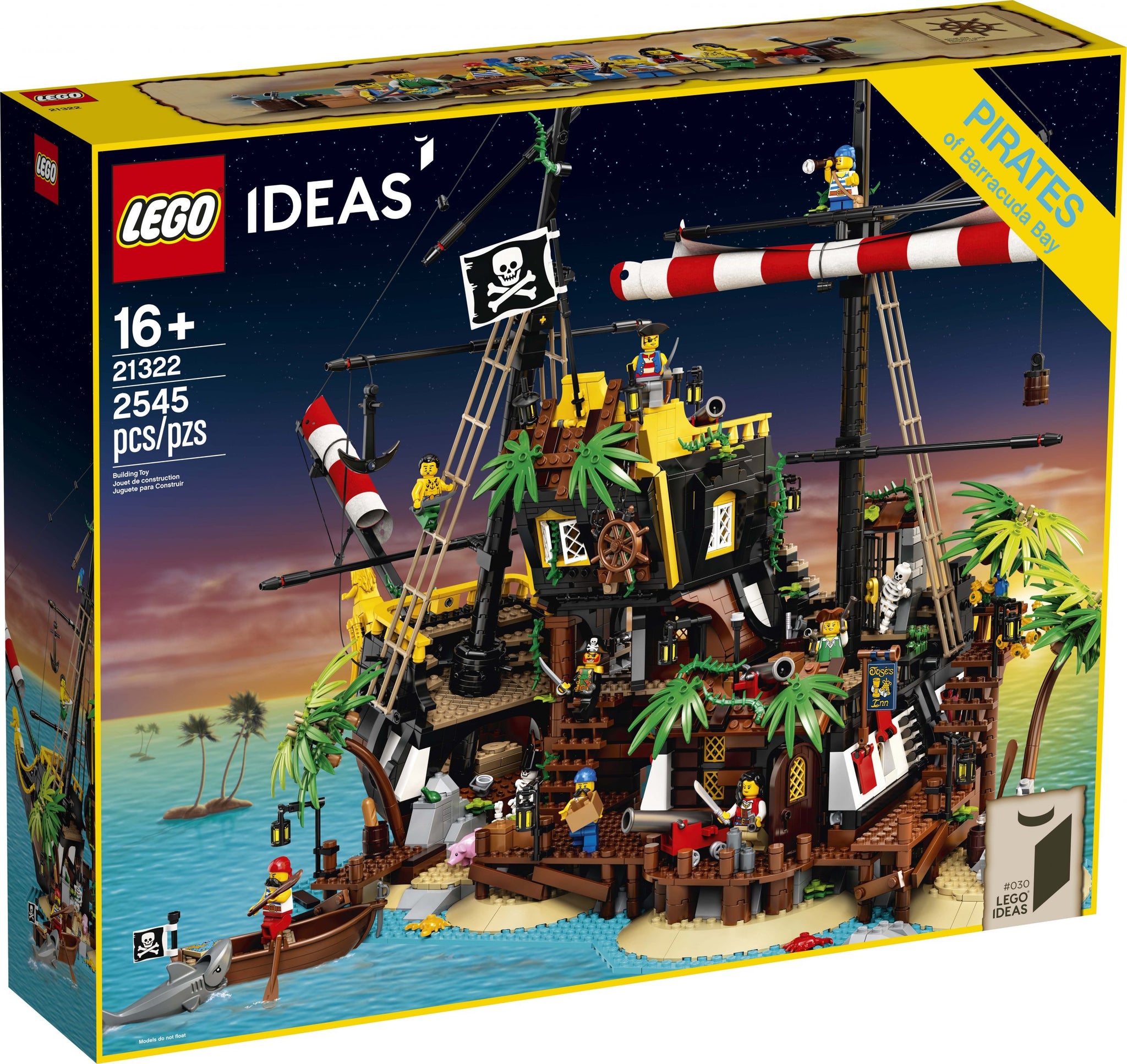 Lego Ideas 21322 Pirates of Baracuda Bay – Kids Play Toys