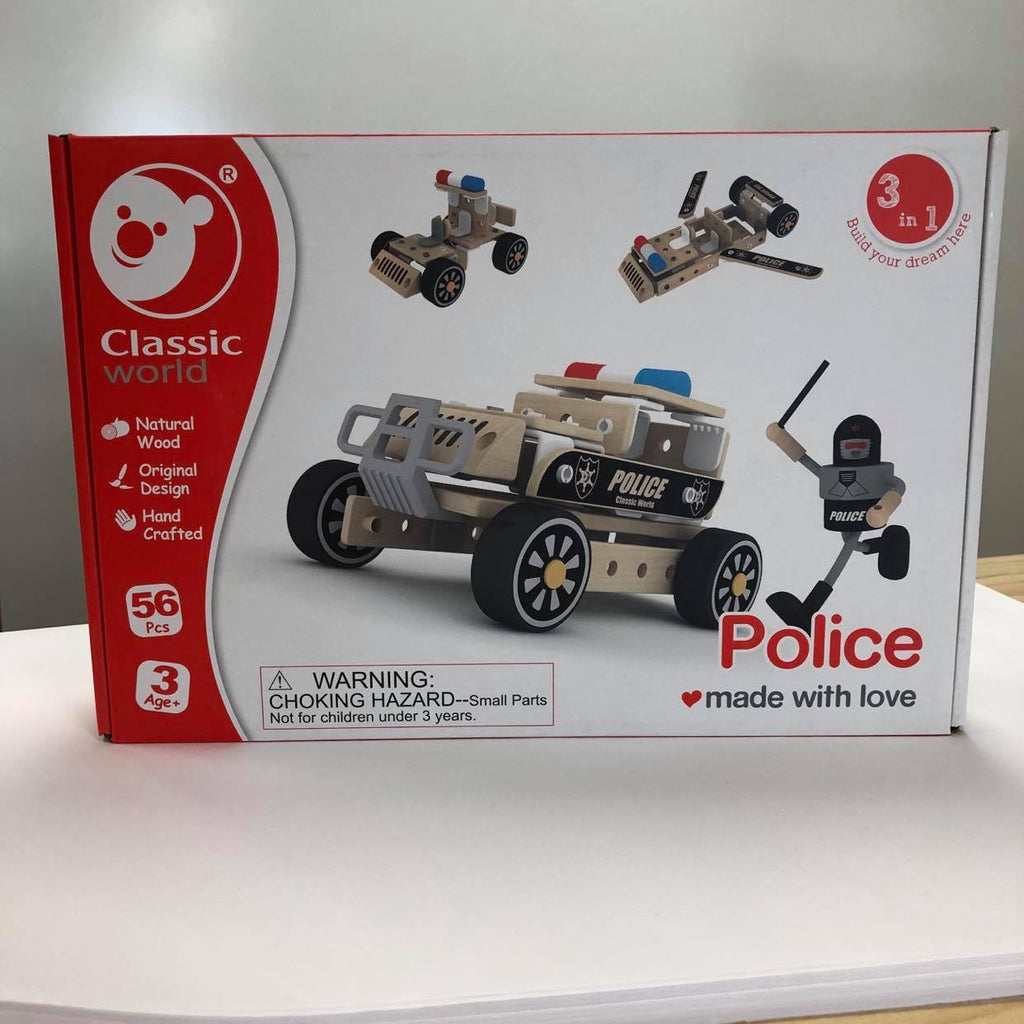 Classic World | Police 3-in-1 | 50pc