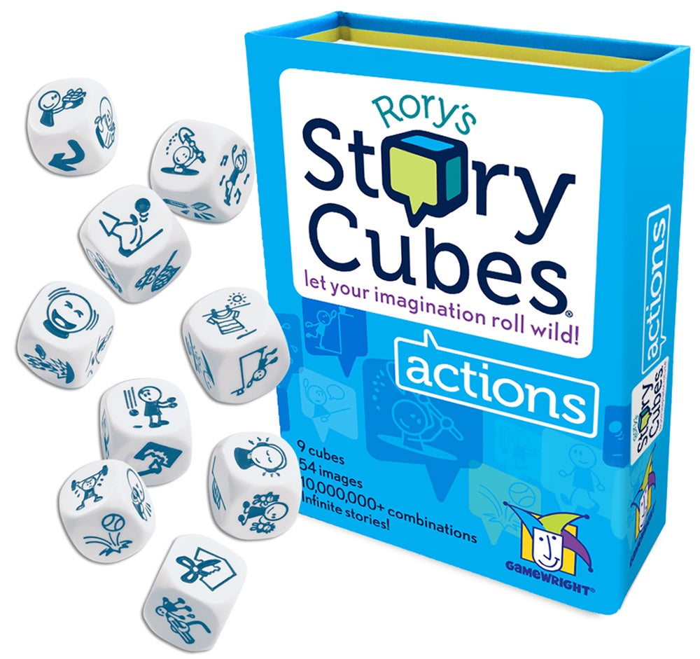 Gamewright | Story Cubes 9 pack | Actions