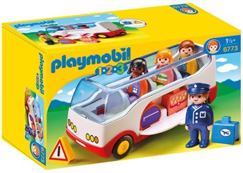 Playmobil | 6773 1.2.3 Airport Shuttle Bus