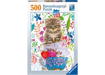 Ravensburger | 500pc | 150373 Kitten in a Cup