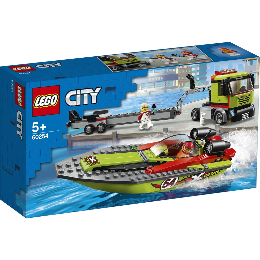 Lego | City | 60254 Race Boat Transporter