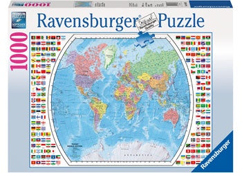 Ravensburger | 1000pc | 196333 Political World Map