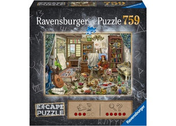 Ravensburger | 759pc | 168439 Escape Room - Artists Studio