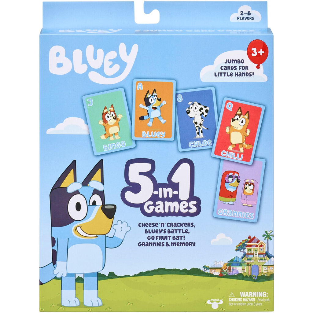 Bluey | 5-in-1 Game Set