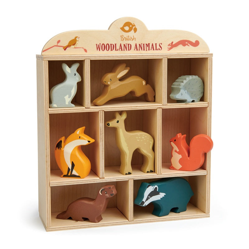 Tenderleaf | Wooden Animals | Woodland | Display Box Set