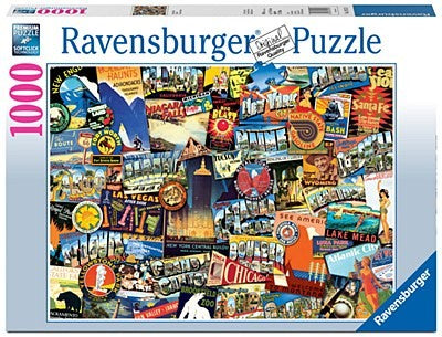 Ravensburger | 1000pc | 192120 Road Trip