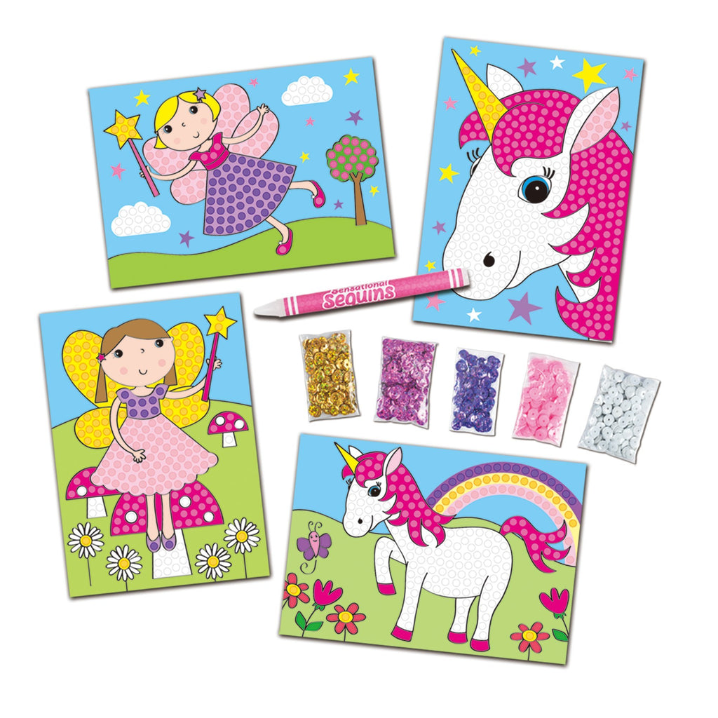 GALT | Activity Pack | Sensational Sequins Fairies & Unicorns