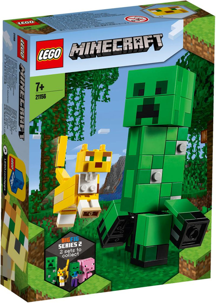 Lego | Minecraft | 21156 |  BigFig Creeper