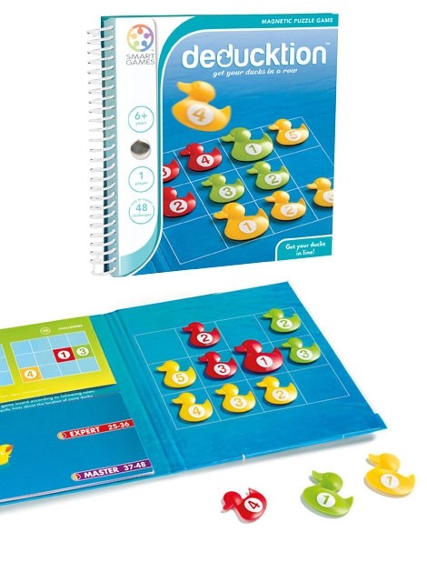 Smart Games | Deducktion Magnetic Puzzle | Single Player