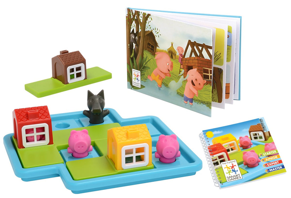 Smart Games | Three Little Piggies Deluxe | Single Player