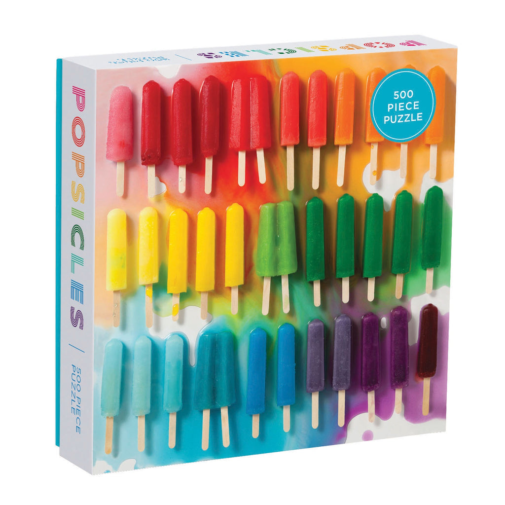 Mudpuppy | 500pc | Rainbow Popsicles