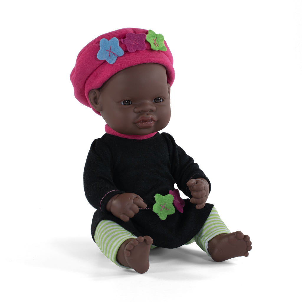 Miniland | 32cm | African | Girl | Polybag