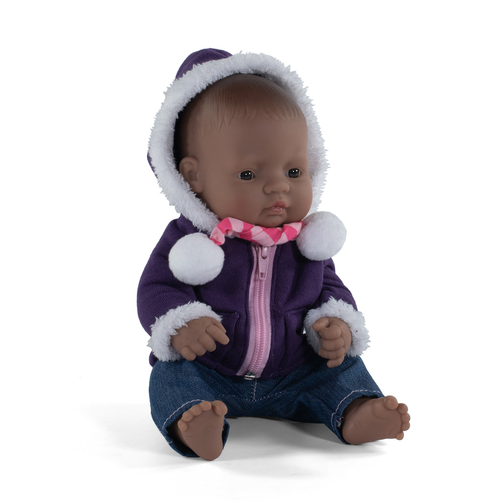 Miniland | 32cm | Latin American Hispanic | Girl | Polybag