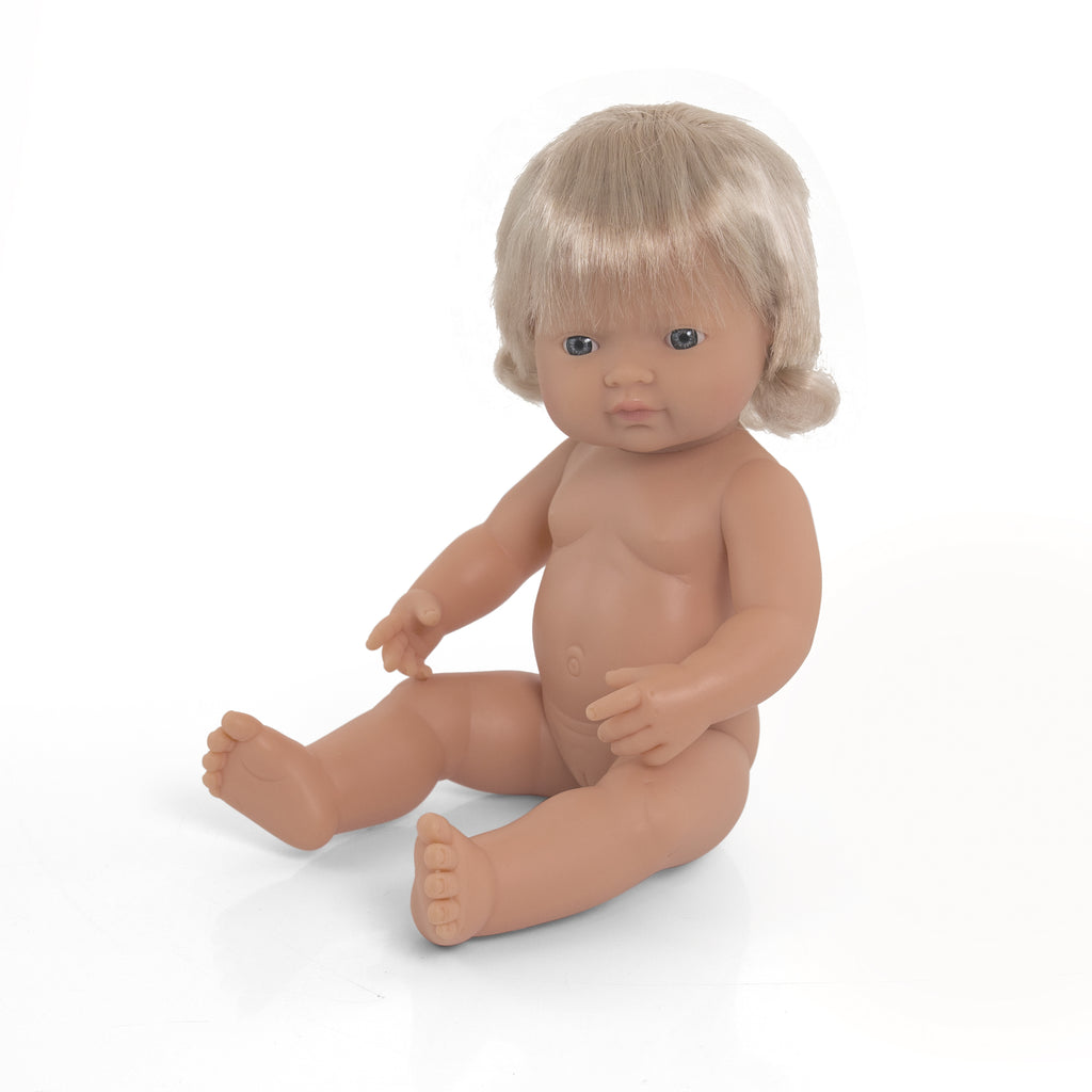 Miniland | 38cm | Caucasian |Girl | Polybag