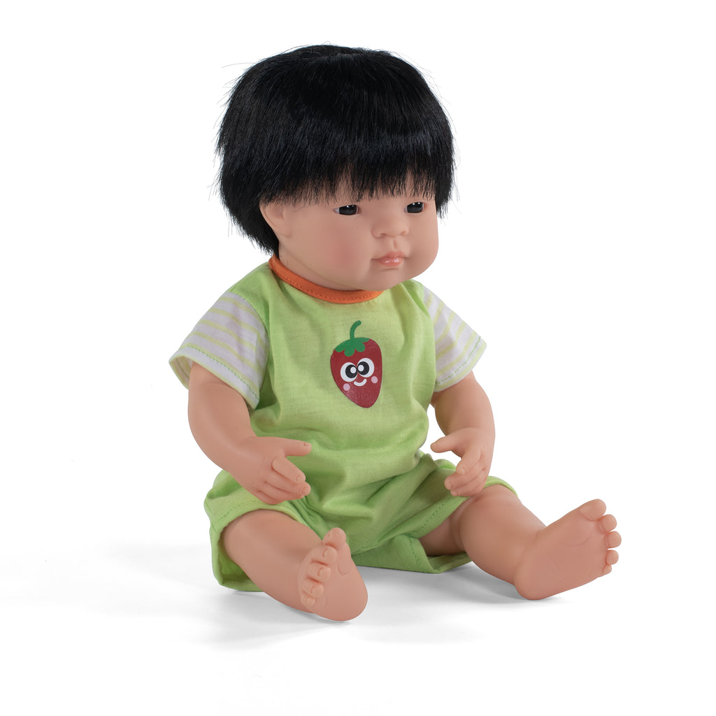 Miniland | 38cm | Asian | Boy | Polybag