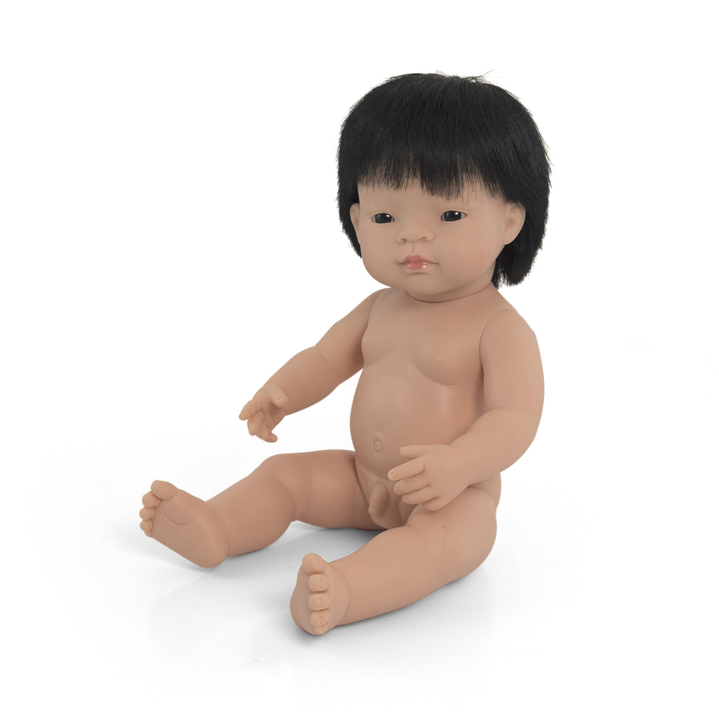 Miniland | 38cm | Asian | Boy | Polybag