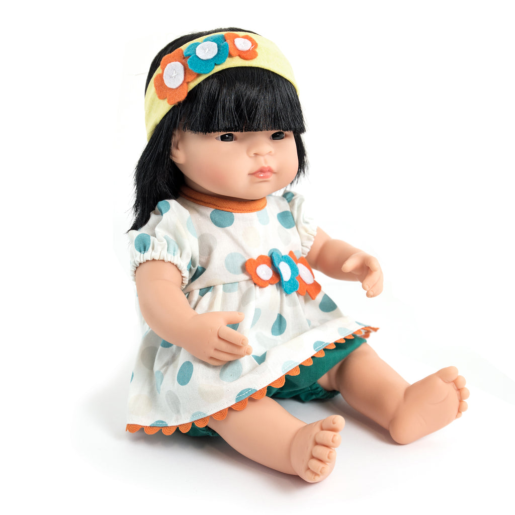 Miniland | 38cm | Asian | Girl | Boxed
