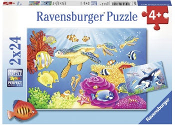 Ravensburger | 2x24pc | 078158 Underwater World