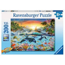 Ravensburger | 200pc | 128044 | Orca Paradise