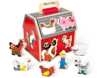 Melissa & Doug | Take-Along Sorting Barn