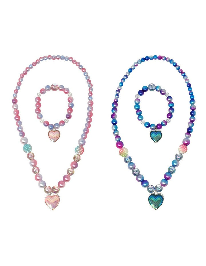 Pink Poppy | Mermaid Dreaming Necklace & Bracelet