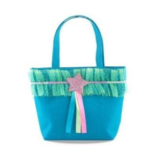 Pink Poppy | BAJ083B Dancing Star Handbag Blue