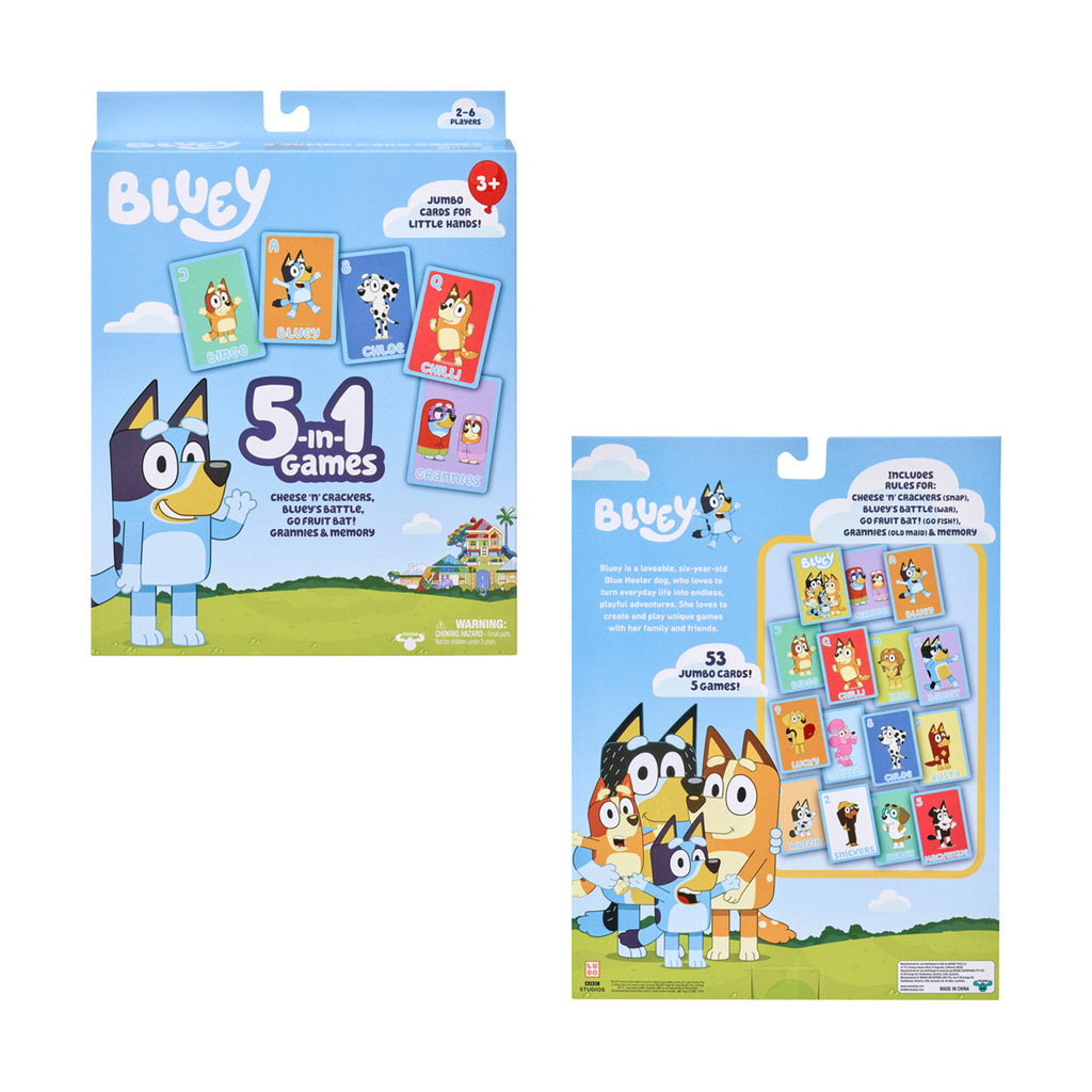 Bluey | 5-in-1 Game Set