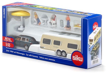 SIKU | S12542 | Boxed Gift Set | Porsche With Caravan|