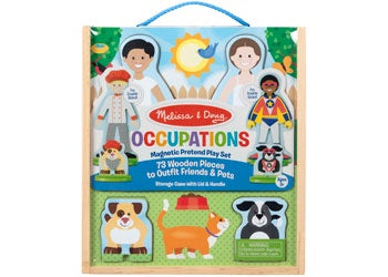 Melissa & Doug | Occupations Magnetic Dress up Set