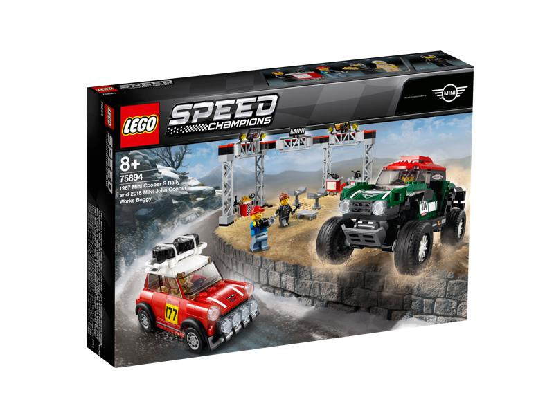 Lego | Speed Champions | 75894 Mini Cooper S Rally and MINI John Cooper Work's Buggy