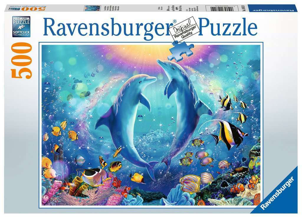 Ravensburger | 500pc |148110 | Dancing Dolphins