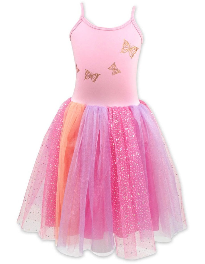 Pink Poppy | Butterfly Skies Dress | Size 3/4