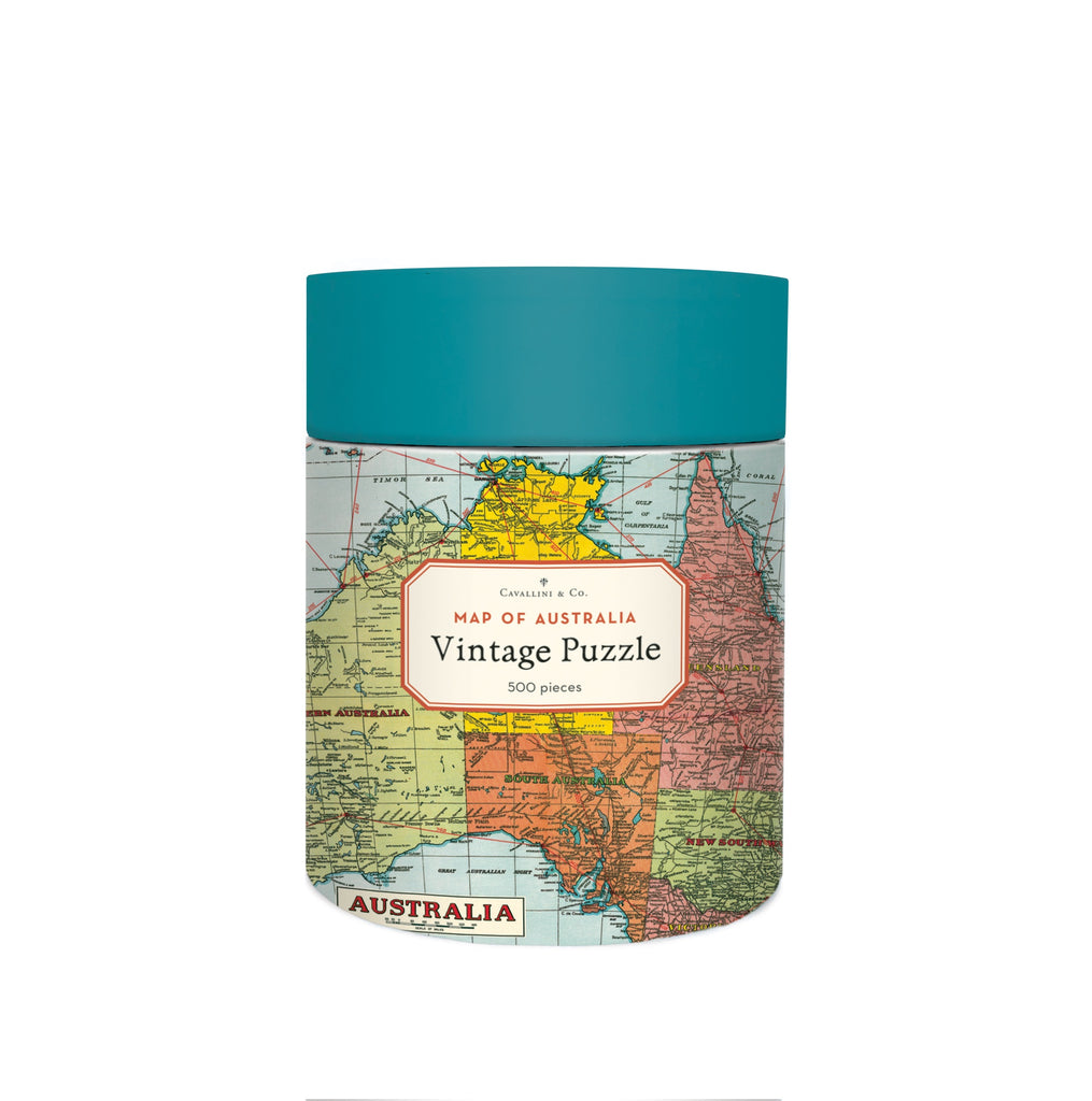 500pc | Vintage Australia | Map of Australia